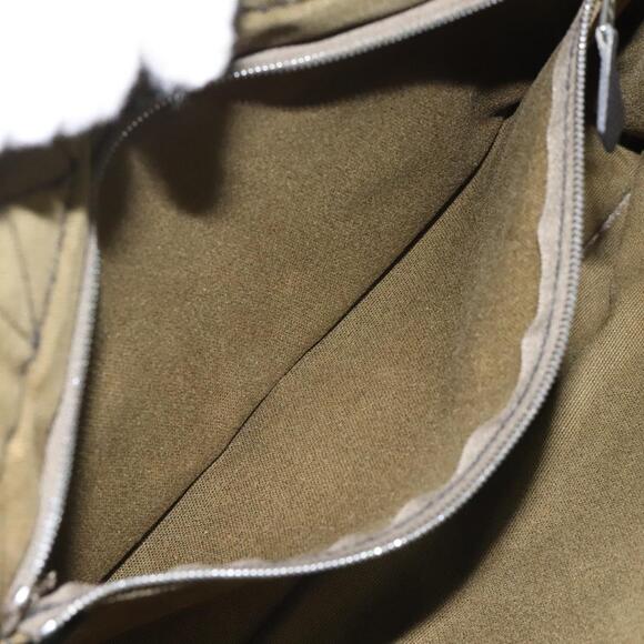 HERMES Fourre Tout PM Hand Bag Canvas Khaki - Picture 11 of 16
